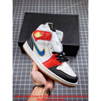 [HOT] ✅Original NK* Ar J0dn 1 Mid S- E- Little Jubilation- Basketball Shoes All-Matching Fashion Trend Skateboard Shoes{Free Shipping}