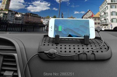 Multi-functional Car Navigation Mobile Phone Anti-Slip Mat USB Charger for Chrysler 300c 300 sebring pt cruiser town Accessories