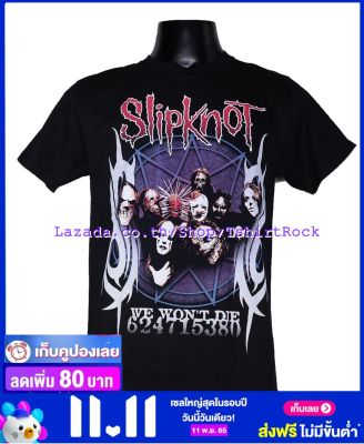 เสื้อวง SLIPKNOT สลิปน็อต ไซส์ยุโรป เสื้อยืดวงดนตรีร็อค เสื้อร็อค  SKT521 ส่งจาก กทม.