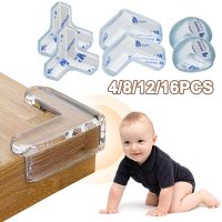 4/8/12/16Pcs Table Silicone Corner Edge Protection Cover Soft Transparent Desk Edge Corner Child Baby Safety Protector Home Tool