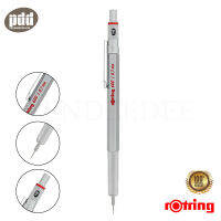 Rotring 600 series ดินสอกดรอตริง 600 ขนาด 0.7 มม. สีดำ สีเงิน – Rotring 600 Mechanical Pencil 0.7 mm Black, Silver  [เครื่องเขียน pendeedee]