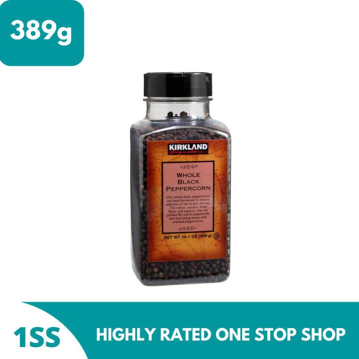 Kirkland Signature Whole Black Peppercorns 389g Lazada PH