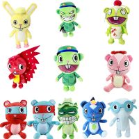 HTF Happy Tree Friends ตุ๊กตา Plush ของเล่น Flippy Fliqpy Nutty Flaky ตุ๊กตาสัตว์ Lammy คอสเพลย์ Props คอลเลกชันแฟนของขวัญเด็ก