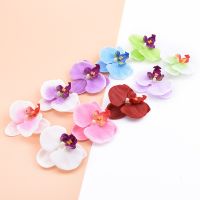 【CC】 6CM 10Pieces artificial plants flower wall home decor diy scrapbooking decorative flowers wreaths silk