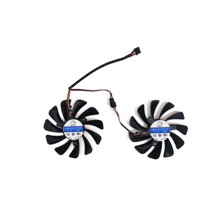 xfx-2pcs-95mmcf1010u12s-fdc10u12s9-c-4pin-amd-rx580-590-gpu-graphics-card-fan-for-xfx-rx-590580-vga-graphics-card-cooling-fan