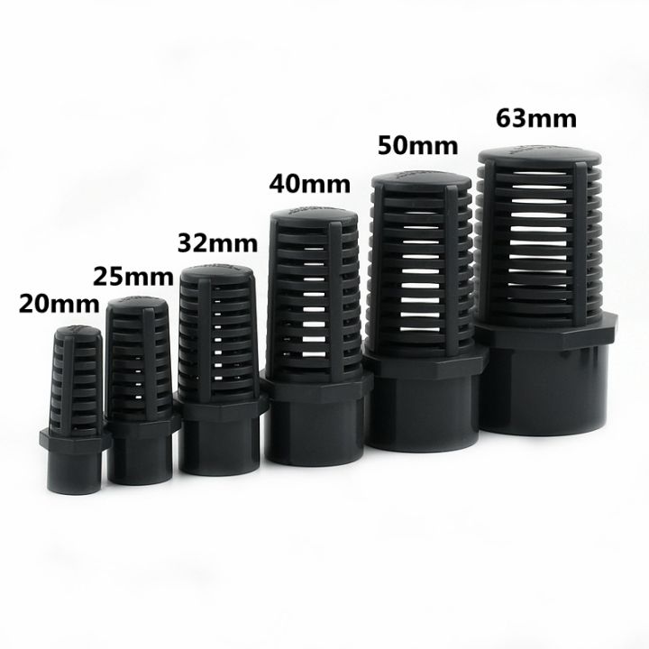 pipe-aquarium-filter-joint-threaded-suction-overflow-strainer-garden-tube-fittings-permeable-cap-mesh