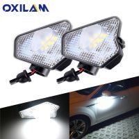 2Pcs Car LED Under Side Mirror Light Puddle Lamp for Mercedes Benz W176 X156 W204 W212 W246 W117 W218 W209 W221 C117 W242