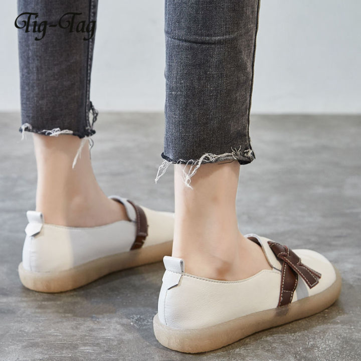 รองเท้าแตะสำหรับผู้หญิงลดราคารองเท้าไม่มีส้นสไตล์เกาหลีนุ่มรองเท้าส้นแบนสีขาวป่า-2021-ใหม่-20122410