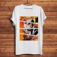 Demon Slayer Kimetsu No Yaiba Tanjirou Nezuko Zenitsu Funny Anime Tshirt Men White T Shirt Otaku