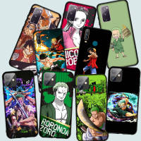 อ่อนนุ่ม Phone ปก E172 JC88 Roronoa Zoro One Piece Luffy หรับ Samsung Galaxy A12 A11 A31 A71 A51 A21S A50 A10 A20 A30 A20S A30S A52 A50S A10S A70 A02S M02 A02 A32 A34 A54 4G 5G A03S A52S เคสโทรศัพท์ ซิลิโคน Casing