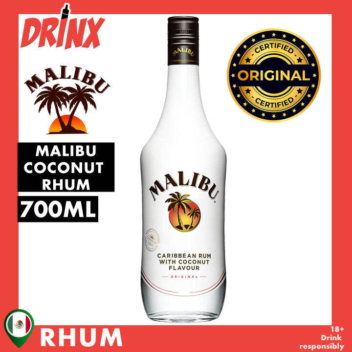 Malibu Coconut Rum 700ml Lazada PH
