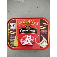 ฟินเวอร์? Connetable Sardines in Extra Virgin Olive Oil 135g มีจำนวนจำกัด