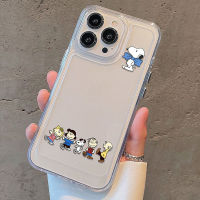 Cute Dog Soft Phone Case Compatible for IPhone 14 11 13 12 Pro XS Max Silcone Shockproof Casing X XR 7 8 6S Plus Transparent Black TPU Cover