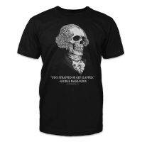 Our Stay Strapped Or Get Clapped George Washington Quote Support Carrying Firearms Selfdefense Tshirt Premium Cotton T