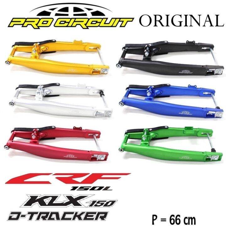 Swing Arm Aluminium CNC 66CM PRO CIRCUIT ORIGINAL KLX DTRACKER 150 CRF