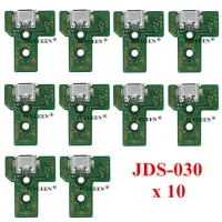 10ชิ้น JDS 050 040 030 011 USB บอร์ตซ็อคเก็ตชาร์จพอร์ตสำหรับ Sony PlayStation 4 PS4 DS4 Pro บอร์ด PCB ที่ชาร์จคอนโทรลเลอร์แบบบาง