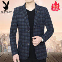 ▧ hnf531 Playboy เสื้อแจ็กเก็ตสูทผู้ชายวัยกลางคนเสื้อผ้าใส่สบายสไตล์เกาหลีตะวันตกแบบไม่รีดแฟชั่นปี CUK180