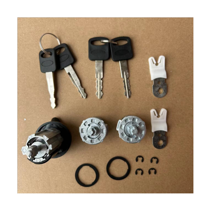 ล็อคประตูรถกระบอกและกุญแจสำหรับฟอร์ด-f150-f350-f2501997-1999-super-duty-7c3z1521990a