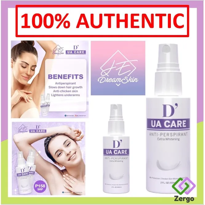 JE Dream Skin D' UA CARE AntiPerspirant and Whitening Spray (60ml
