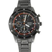 SEIKO นาฬิกาข้อมือชาย CHRONOGRAPH 100M BLACK BEZEL SPORTS SNDF41P1