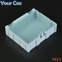 1pc SMD SMT IC Component Container Storage Boxes Diy Electronic Practical Jewelry Patch Box Case Green Blue Pink White Yellow