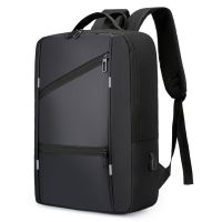 【CC】 Students Schoolbag Men Backpacks Business Computer Laptop 15.6 Inch Ultra-light Weight Anti Theft