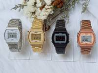 นาฬิกา Casio รุ่น B640WCG-5,B640WGG-9,B640WBG-1,B640WDG-7หน้าปัดกลิตเตอร์ สายแสตนเลส - ของแท้ 100% รับประกัน 1 ปี