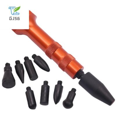 ปากกาหัวปลายแหลมสำหรับซ่อมรอยรถ GJ56ชุดแตะที่ปากกาลงปากกาชุดเครื่องมือซ่อมรอยบุบรถยนต์เครื่องมือมือไร้สีไม่มีสีชุดซ่อมรถยนต์