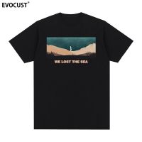 เสื้อยืด ผ้าฝ้าย พิมพ์ลาย We Lost The Sea Post Rock Band Music สําหรับผู้ชาย