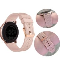 20mm Silicone Strap For Samsung Galaxy Watch 3 41mm 42mm Active 2 44mm 40mm Garmin Venu Vivoactive 3 Band For Huami Amazfit Bip