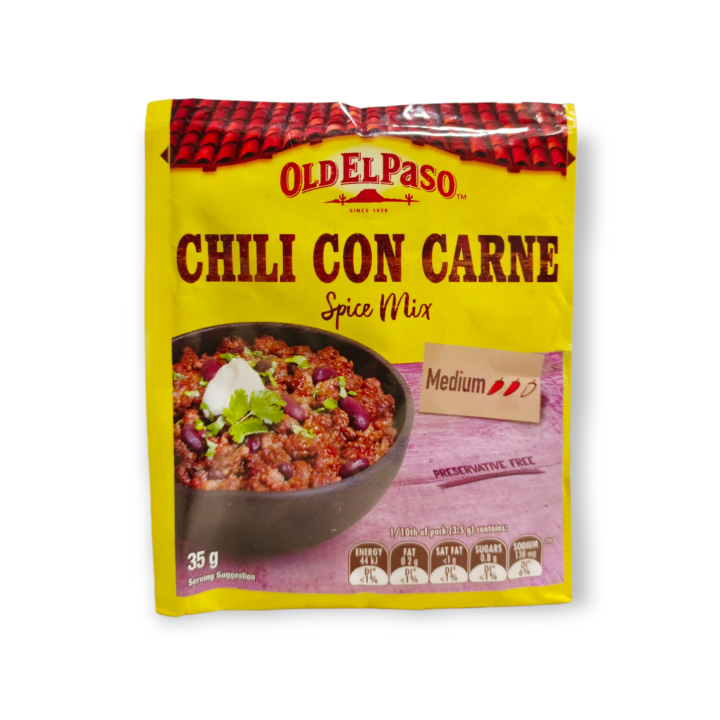 (Australia) Old El Paso Chili Con Carne Spice Mix. 35 grams. Lazada PH