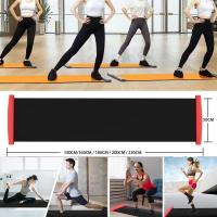 Yoga Sliding Mat Sports Fitness Glide Plate Skating Training Glide Mat For Ice Hockey Roller Skating Leg HOME xercise Accessorie