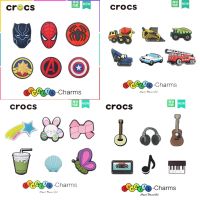 ☞ CROCS ชุดเครื่องรางรองเท้า jibbitz คุณภาพสูง