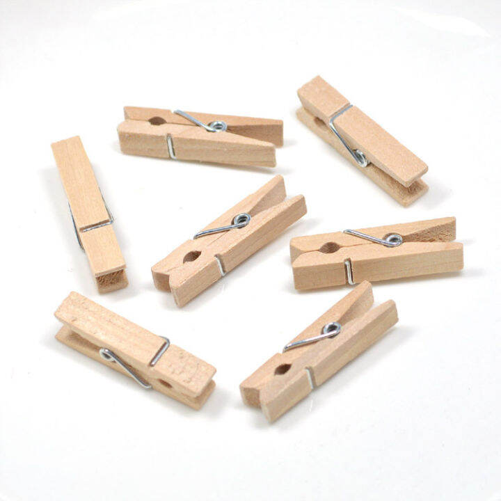 1piece Natural Wooden Clip 3.5cm Pengepit Kayu 3.5cm 木夹子 Warna Kayu DIY ...