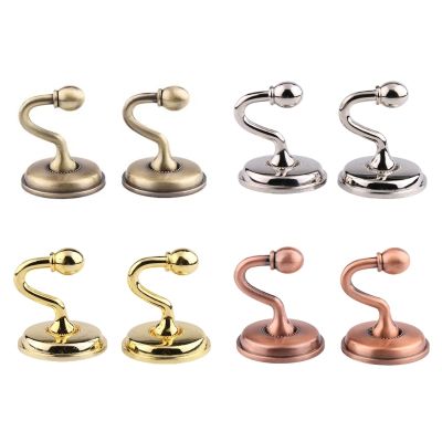 【cw】 1 Pair European Iron Curtain Hooks Window Hanger Decor Gift Accessory