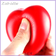 Kui-Min ลูกบอลลูกโฟมนุ่มบีบบรรเทาความเครียดรูปหัวใจออกกำลังกายข้อมือมือสำหรับเด็กทารก