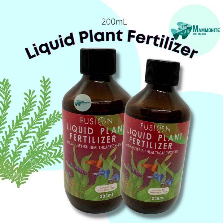 Aquarium Tank Liquid Plant Fertilizer Treatment for Water Plant Leaves