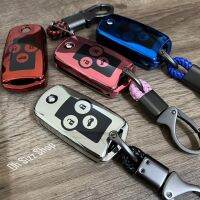 เคสกุญแจรีโมทรถ HONDA Civic FB Folding Key พับข้าง (TPU Key Cover with PC Push button Guard) Honda Key Sets Model Accord G8 , Civic FB, City 2012-2014 Folding Key พับข้าง 2 และ 3 ปุ่ม Protective Key Case