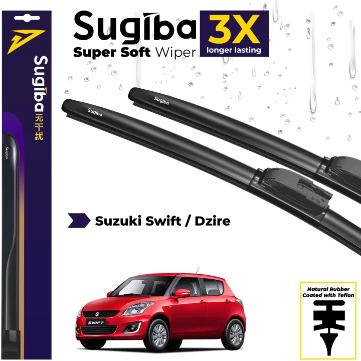 Suzuki Swift / Dzire 20052021 Sugiba Super Soft Wiper Beam Blade
