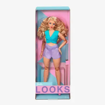 Barbie Signature Looks Ken Doll Blonde with Facial Hair Fully