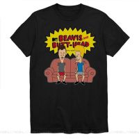 เสื้อยืดเสื้อยืดหลวม Beavis และ Butthead นั่งโซฟาคลาสสิก MTV 90S Mens-5XL การ์ตูนเสื้อยืดเต็มคิด4XL ขนาดพิเศษ5XL 6XL ของขวัญที่ดีที่สุด