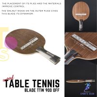 PONGORI ไม้ปิงปอง รุ่น TTW 900 All ( Table Tennis Blade TTW 900 All ) TABLE TENNIS BALLS Pingpong ปิงปอง ไม้ปิงปอง