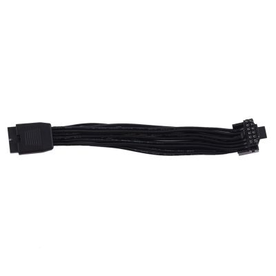 1 Piece 16Pin Video Card Elbow 12VHPWR Straight Head Turning Head Cable PCIE 5.0 Elbow Cable 12+4P 90Degree Elbow ,Without Sleeve