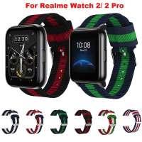 สายไนลอน22มม. สำหรับ Realme Watch 2 / 2 Pro,สายรัดข้อมือสำหรับเปลี่ยนสายรัดข้อมือสำหรับ Realme Watch S/S Pro Band