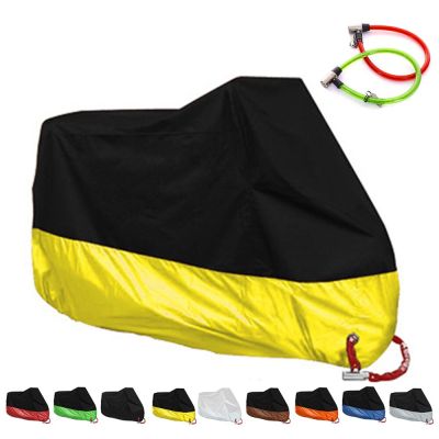 Waterproof Motorcycle Cover Dustproof UV Protective Scooter Motorbike Rain Cover Anti Theft with Lock Hole for bmw g310r nine t Covers