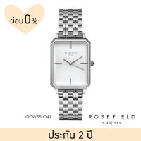 ROSEFIELD นาฬิการุ่น The Elles White Sunray Steel Silver OCWSS-O41 หน้าปัด 22 มม.