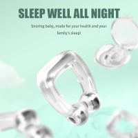 Anti Snoring Corrector Snore Prevention Gadget Womens Anti Snore Device Snore Elimination Nose Clip Mens Sleep Night-Souyine