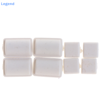 ?【Lowest price】Legend 8ชิ้น/เซ็ต White Black Silicon screw Rubber Feet COVER สำหรับคอนโซล Wii