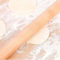 Wooden Rolling Pin Household Pastry Pressing Stick Kitchen Baking Dough Rolling Noodles Without Paint or Wax Roller Bread  Cake Cookie Accessories