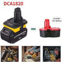 ；’；‘、。 DCA1820 USB Adapter Replacement For Dewalt 20V Lithium Battery To For Dewalt 18V Nicad&amp;Nimh Battery Tools DC9096 DE9096 With USB